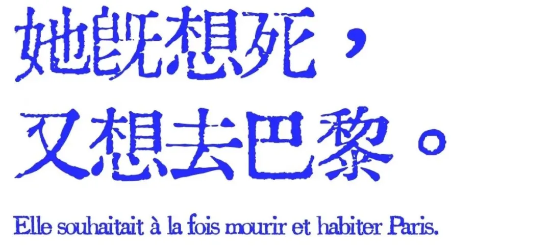 她既想死，又想去巴黎
